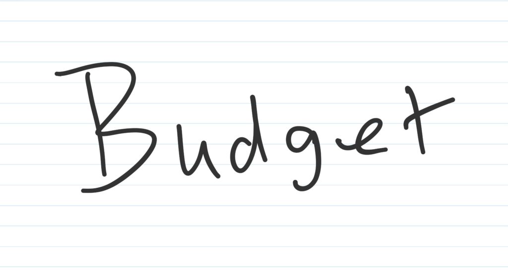 How to create a simple budget